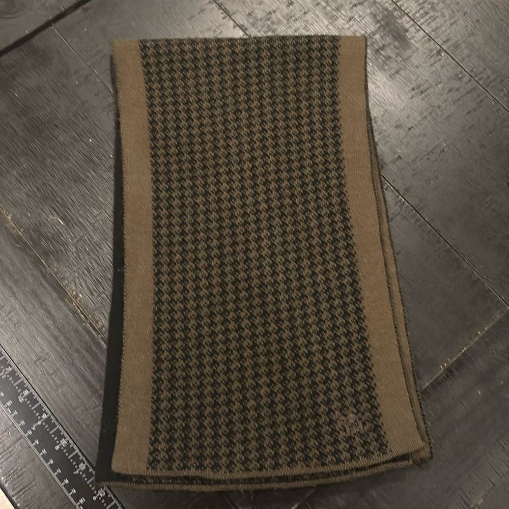 Houndstooth H Embroidered Super Cozy Soft Classy Scarf​